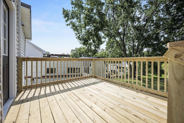 460 Spring St, Mt Sterling, KY 40353 - view of wooden deck