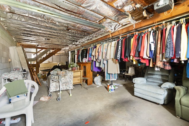 2299 Mcbrayer Rd, Clearfield, KY 40313 - view of unfinished basement