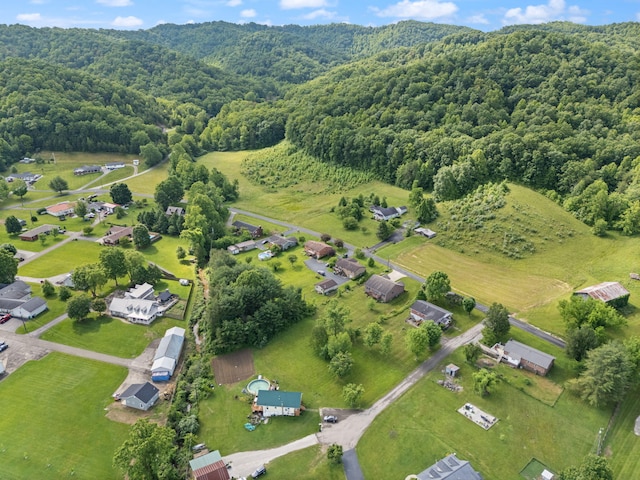 2299 Mcbrayer Rd, Clearfield, KY 40313 - aerial overview of property's location featuring a forest
