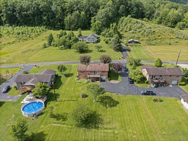 2299 Mcbrayer Rd, Clearfield, KY 40313 - aerial view of a heavily wooded area