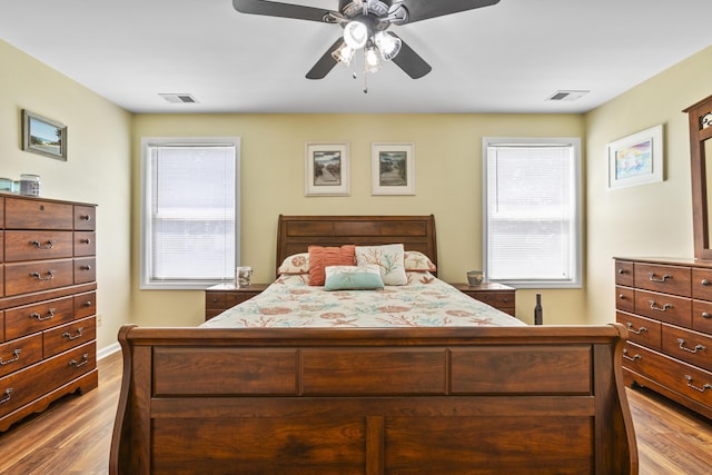 102 Dickinson Ct, Georgetown, KY 40324 - bedroom featuring wood finished floors and ceiling fan