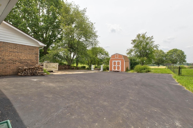 230 Fairway Dr, Nicholasville, KY 40356 - view of patio featuring a storage unit