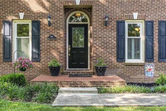 768 Emmett Creek Ln, Lexington, KY 40515 - entrance to property featuring brick siding