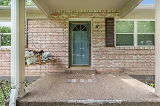 15 Conlee Ln, Stanton, KY 40380 - entrance to property with brick siding