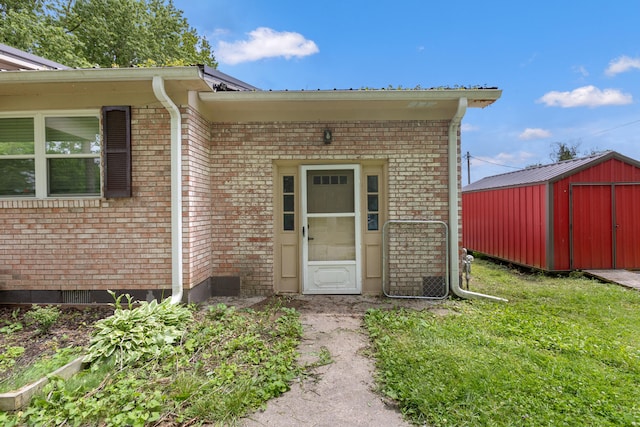 15 Conlee Ln, Stanton, KY 40380 - view of exterior entry with brick siding