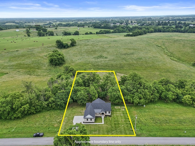 437 Boones Creek Rd, Lancaster, KY 40444 - view of rural area featuring property boundaries highlighted