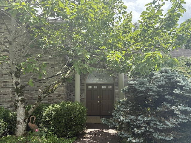 260 Beech Fork Blvd, Clay City, KY 40312 - doorway to property with brick siding