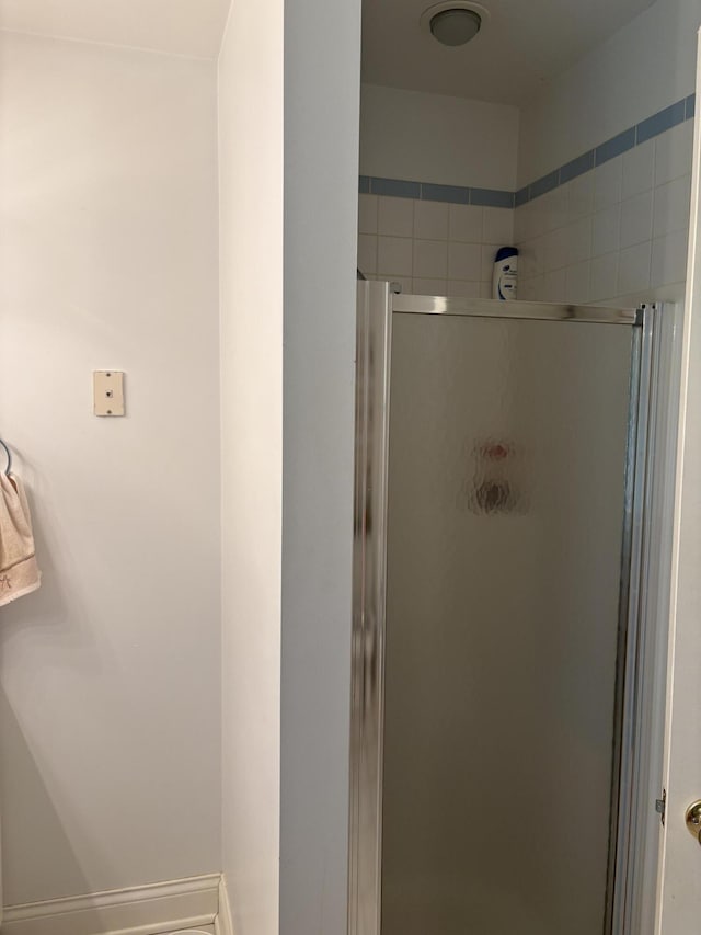 260 Beech Fork Blvd, Clay City, KY 40312 - bathroom featuring a stall shower