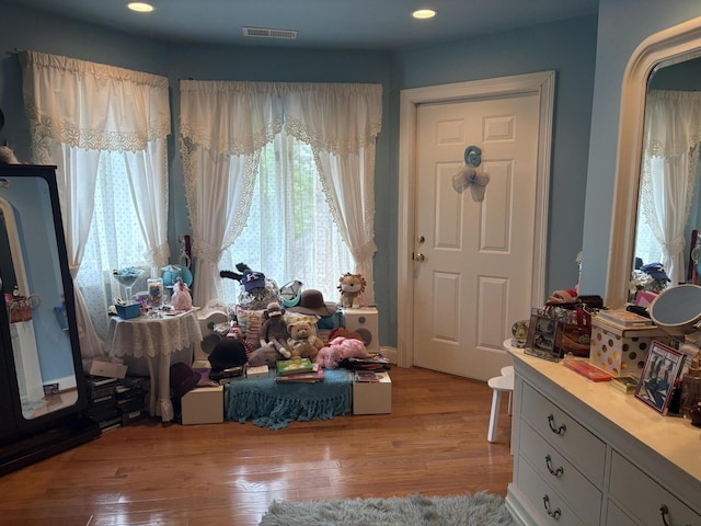 260 Beech Fork Blvd, Clay City, KY 40312 - interior space featuring wood finished floors and recessed lighting