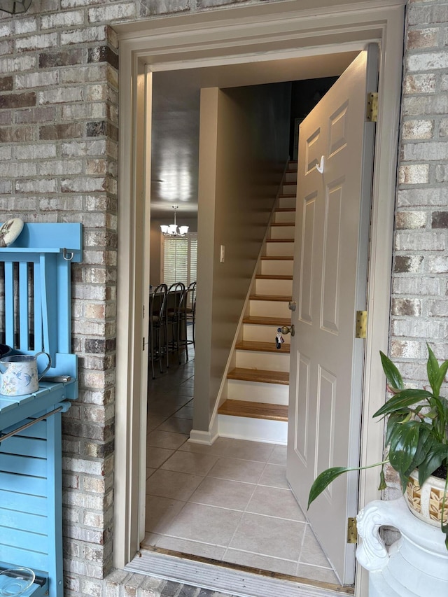 260 Beech Fork Blvd, Clay City, KY 40312 - property entrance with brick siding