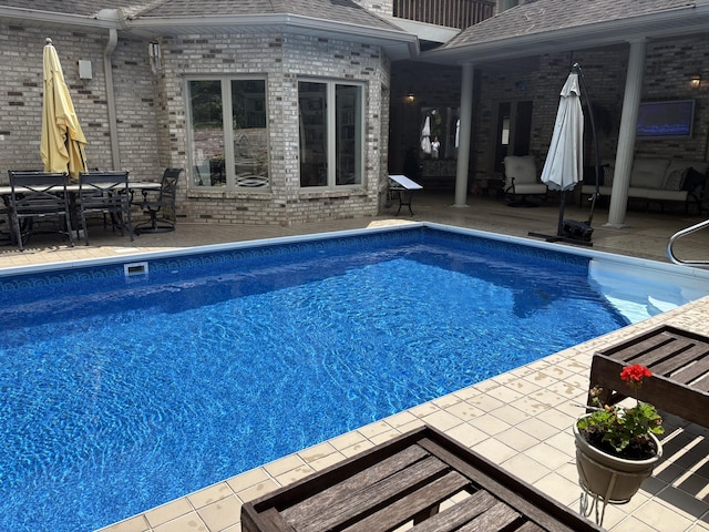 260 Beech Fork Blvd, Clay City, KY 40312 - swimming pool featuring a patio
