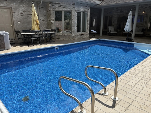 260 Beech Fork Blvd, Clay City, KY 40312 - swimming pool with a patio area