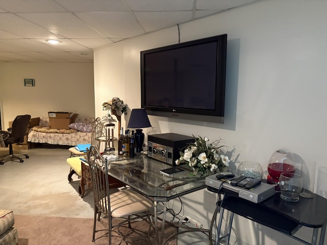 260 Beech Fork Blvd, Clay City, KY 40312 - living room with a paneled ceiling
