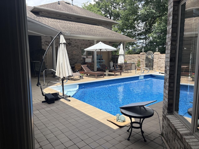 260 Beech Fork Blvd, Clay City, KY 40312 - view of pool with a patio