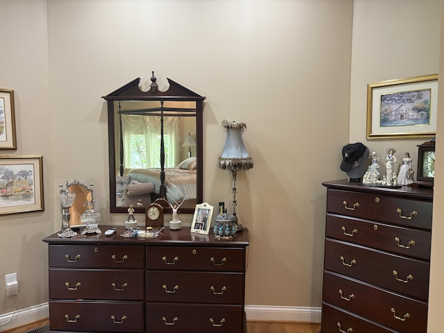 260 Beech Fork Blvd, Clay City, KY 40312 - detailed view of baseboards and wood finished floors