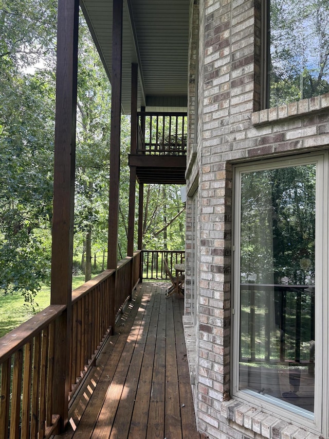 260 Beech Fork Blvd, Clay City, KY 40312 - view of wooden deck