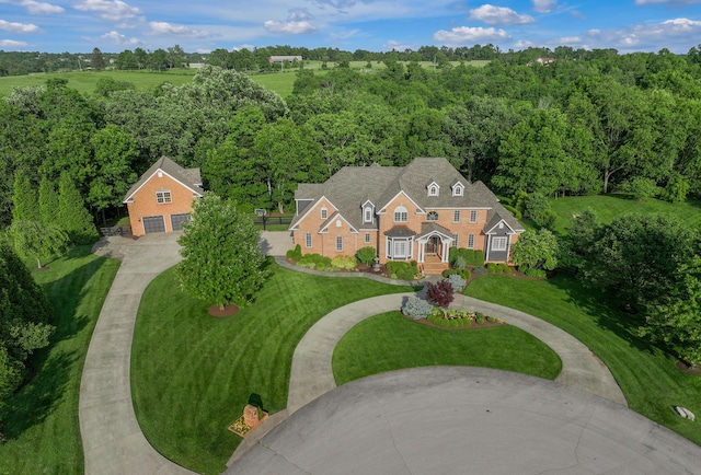 315 Whispering Brook Dr, Nicholasville, KY 40356 - aerial view of property and surrounding area