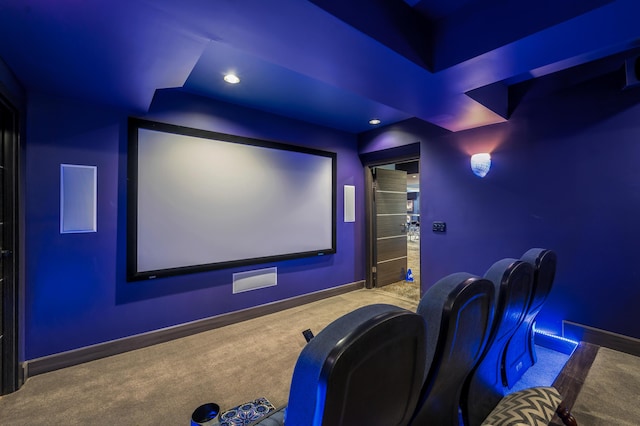 315 Whispering Brook Dr, Nicholasville, KY 40356 - carpeted cinema featuring baseboards and recessed lighting