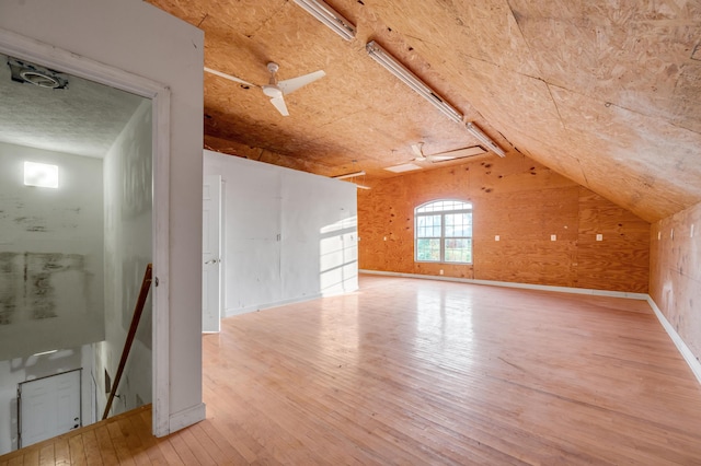 315 Whispering Brook Dr, Nicholasville, KY 40356 - additional living space with light wood-style flooring and vaulted ceiling