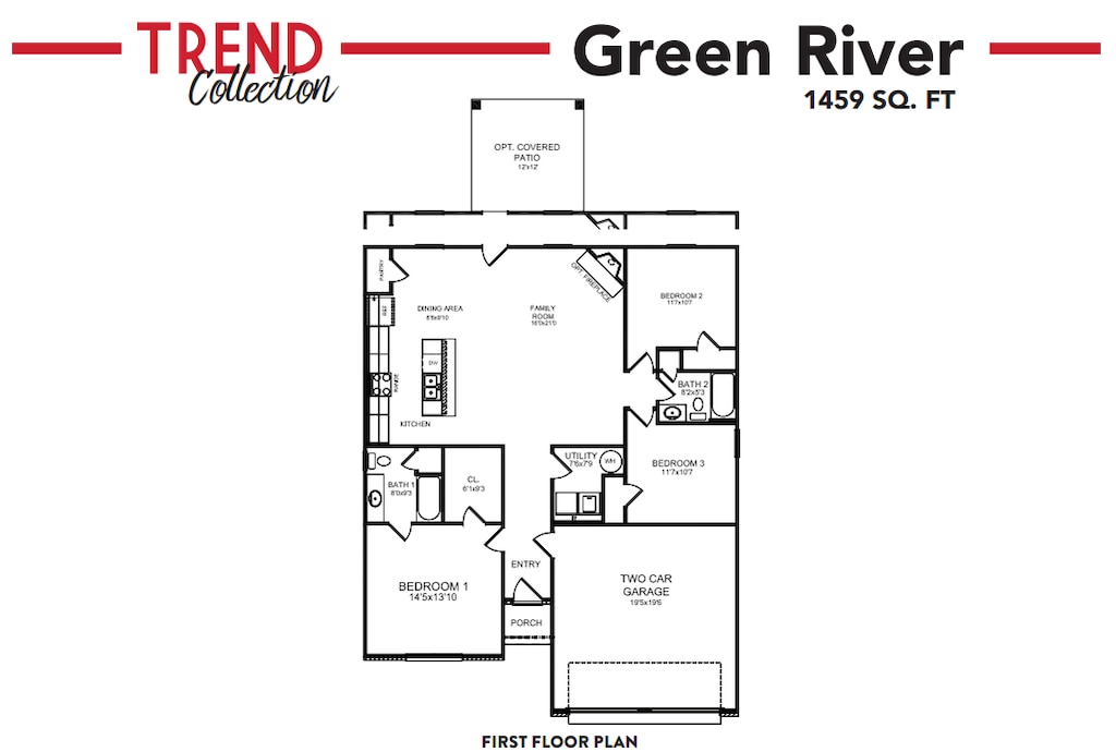 173 Oxford Landing Dr, Georgetown, KY 40324 - view of property floor plan