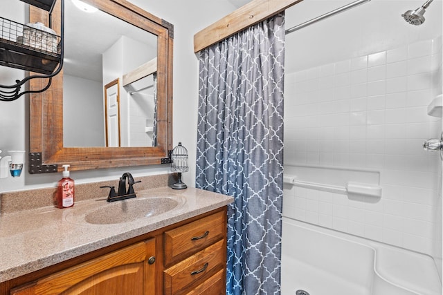 200 Maxwell Ln, Somerset, KY 42503 - bathroom featuring vanity and shower / bath combination with curtain
