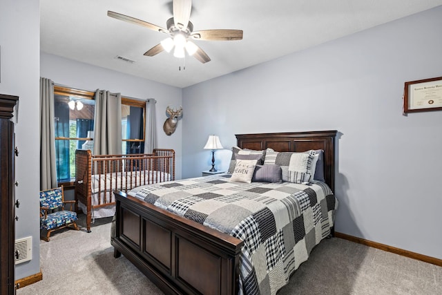 200 Maxwell Ln, Somerset, KY 42503 - bedroom featuring light carpet and ceiling fan