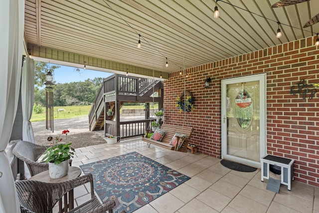 200 Maxwell Ln, Somerset, KY 42503 - view of patio featuring stairway