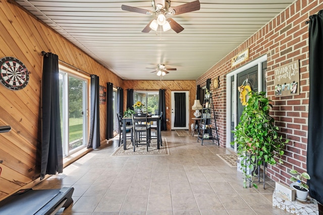 200 Maxwell Ln, Somerset, KY 42503 - view of patio with ceiling fan and outdoor dining space