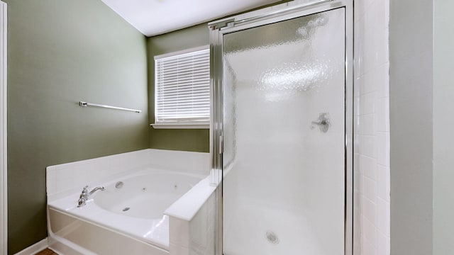 705 Dawson Springs Way, Lexington, KY 40511 - full bathroom with a stall shower and a tub with jets