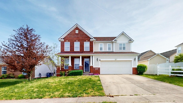705 Dawson Springs Way, Lexington, KY 40511 - view of front facade featuring brick siding, driveway, and a garage
