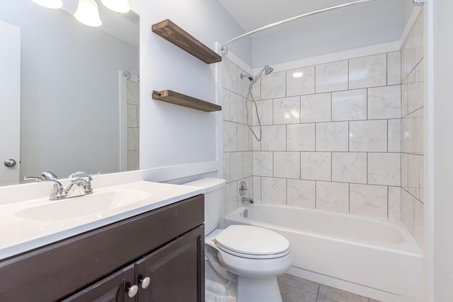 421 Redding Rd Unit 99, Lexington, KY 40517 - full bathroom featuring vanity, bathing tub / shower combination, and tile patterned floors