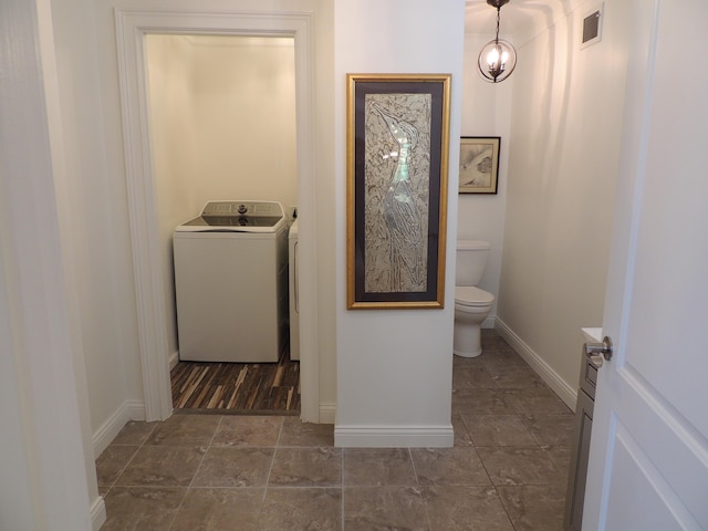 13 Scotland Dr, Frankfort, KY 40601 - washroom with washer / clothes dryer and baseboards