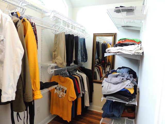 13 Scotland Dr, Frankfort, KY 40601 - spacious closet with wood finished floors