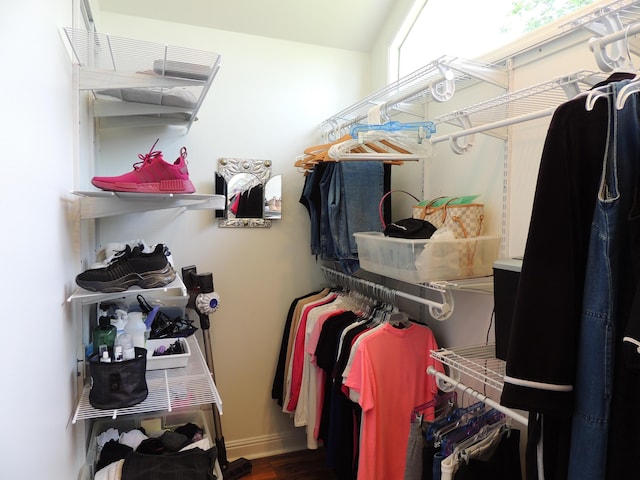 13 Scotland Dr, Frankfort, KY 40601 - spacious closet featuring wood finished floors