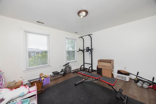 106 Squires Pointe Rd, Paris, KY 40361 - exercise area with wood finished floors