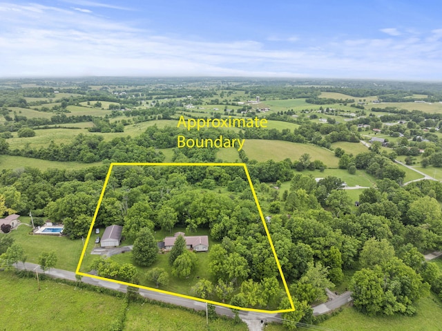 1651 Waits Rd, Cynthiana, KY 41031 - aerial overview of property's location with property boundaries highlighted