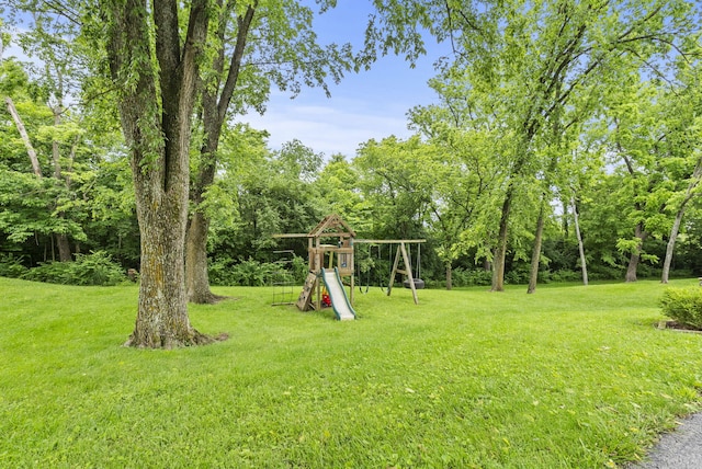 1651 Waits Rd, Cynthiana, KY 41031 - view of grassy yard featuring a playground