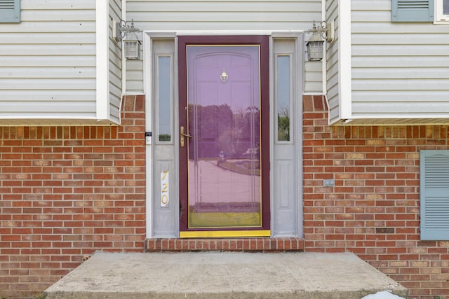 720 Pinoak Dr, Nicholasville, KY 40356 - entrance to property featuring brick siding