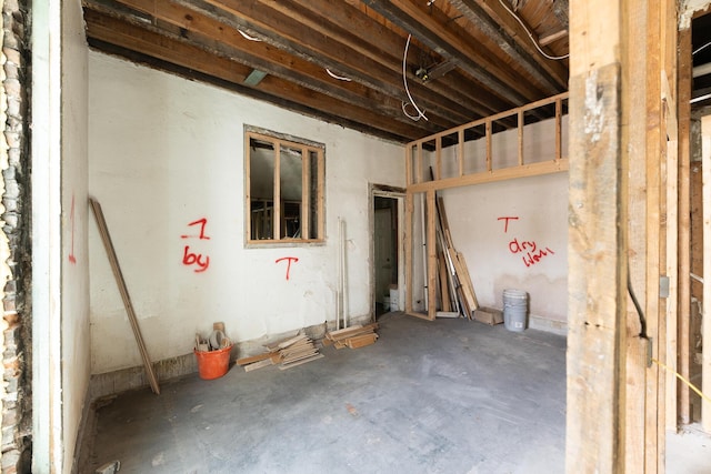 411 High St, Paris, KY 40361 - view of unfinished basement