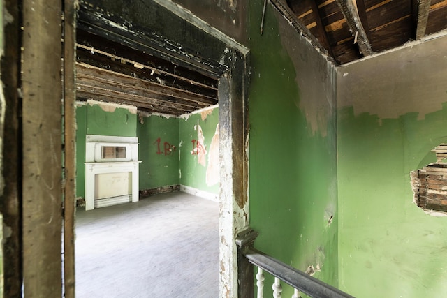 411 High St, Paris, KY 40361 - corridor featuring concrete floors