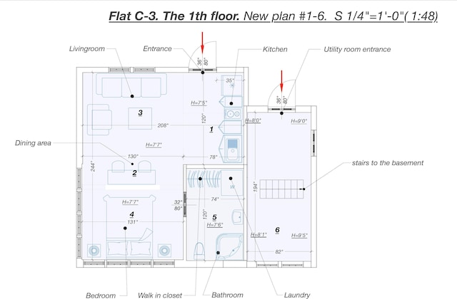 411 High St, Paris, KY 40361 - view of room layout