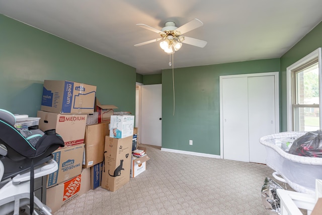 111 Hagan Ct, Lancaster, KY 40444 - storage with ceiling fan