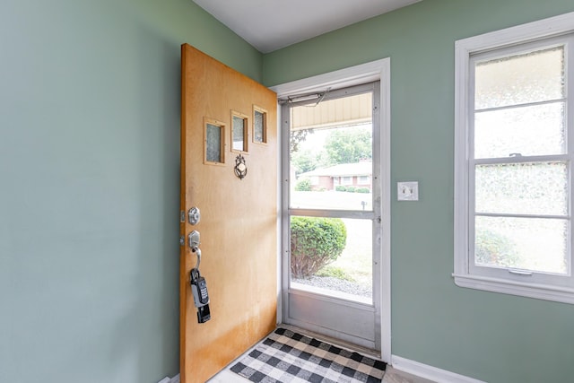 111 Hagan Ct, Lancaster, KY 40444 - doorway to outside featuring healthy amount of natural light
