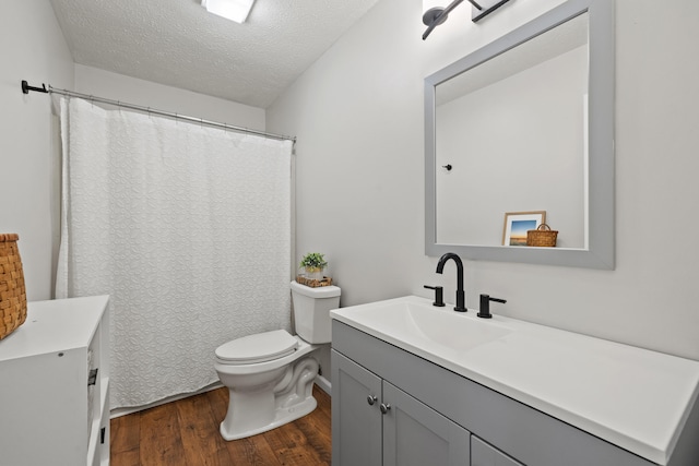 155 Barren River Blvd, Georgetown, KY 40324 - full bath with wood finished floors, vanity, and a textured ceiling
