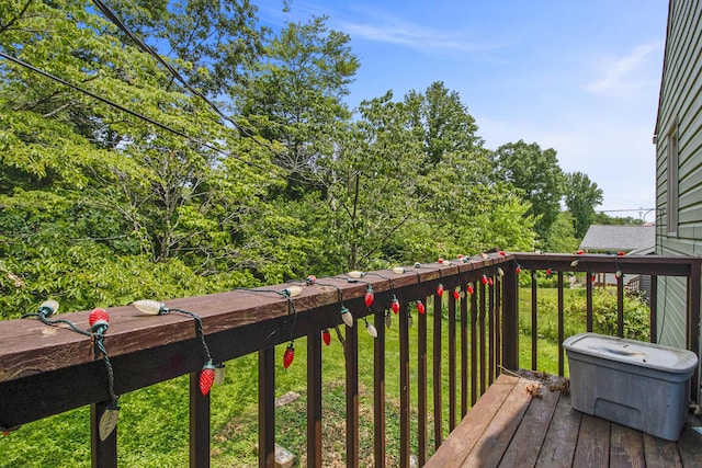 168 Perry Ln, London, KY 40741 - view of wooden deck