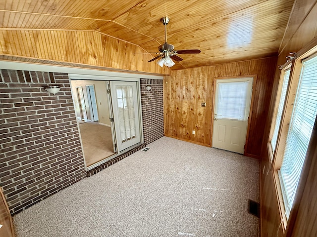 1012 Heathcliff Dr, Richmond, KY 40475 - unfurnished sunroom featuring lofted ceiling