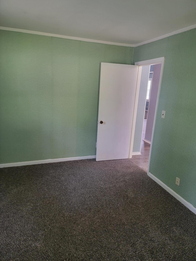 3380 Upton Talley Rd, Upton, KY 42784 - unfurnished room with ornamental molding and carpet floors