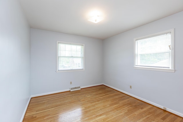 120 Vanderbilt Dr, Lexington, KY 40517 - empty room with light wood-style floors and baseboards