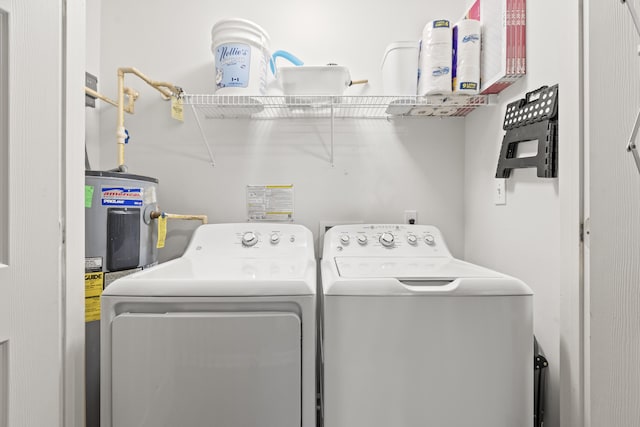 821 White Wood Flt, Lexington, KY 40511 - washroom with washer and dryer and water heater