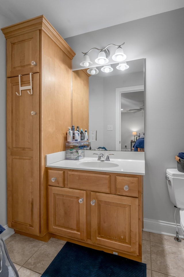 103 Windridge Dr, Nicholasville, KY 40356 - bathroom with vanity and tile patterned floors